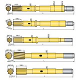 Хвостовик аналог Atlas Copco COP 4050, 4050ME, COP 4050MEX, COP 4050EX